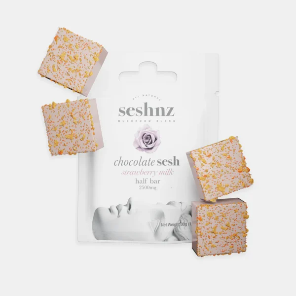 Strawberry Milk Mushroom Half Bar