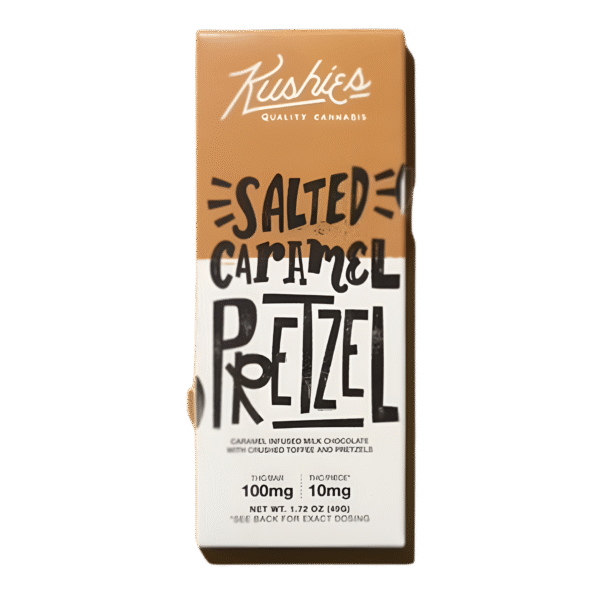 Salted Caramel Pretzel Delta 9 Chocolate Bar