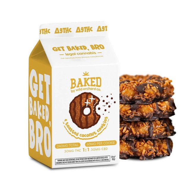 toasted coconut​